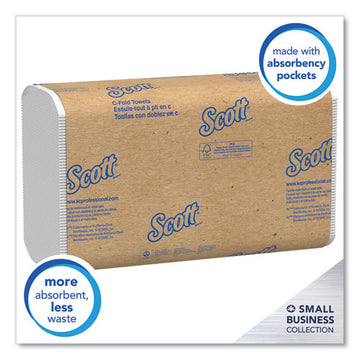Scott® Essential C-fold Towels For Business, Convenience Pack, 10.13 X 13.15, White, 200-pack, 9 Packs-carton freeshipping - TVN Wholesale
